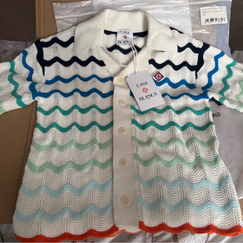 Casa Blanca Kids Multicolor Button Down Shirt